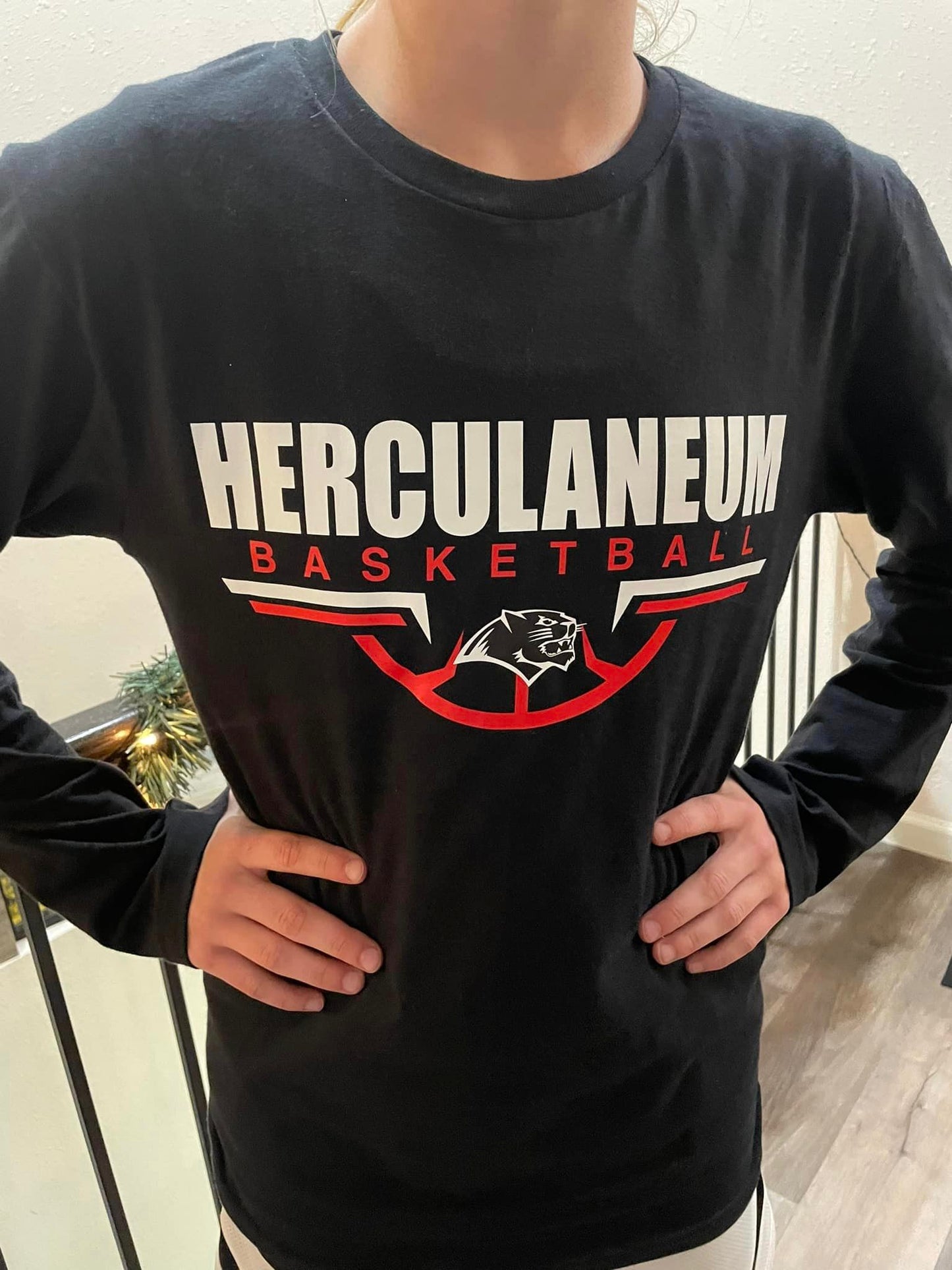 Herky Basketball - Vertical Name