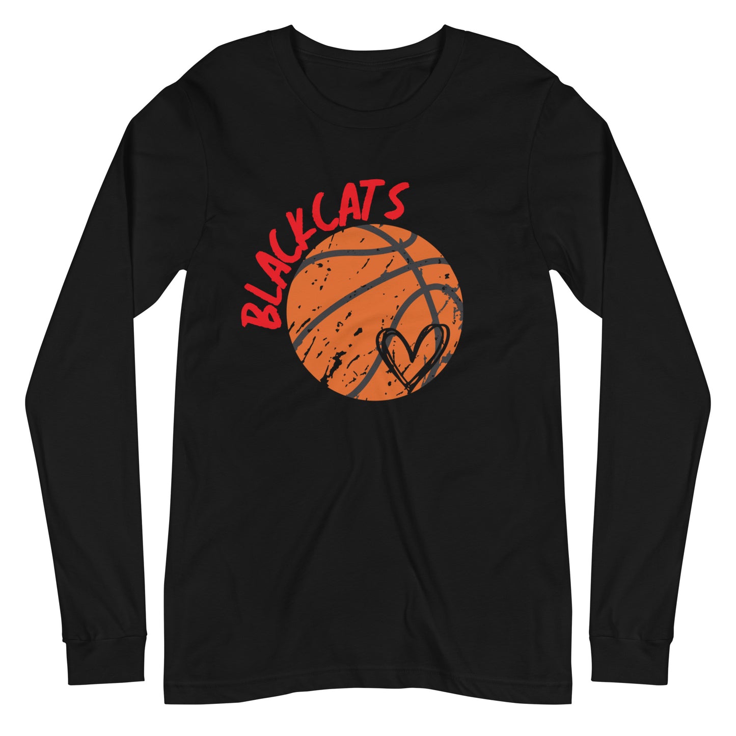 Blackcat Basketball - Adult LS Tee
