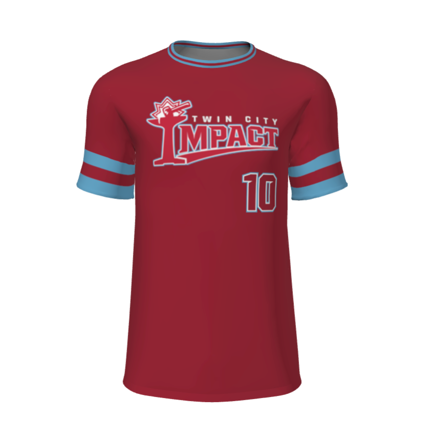 Uniform - Red Jersey - Baseball