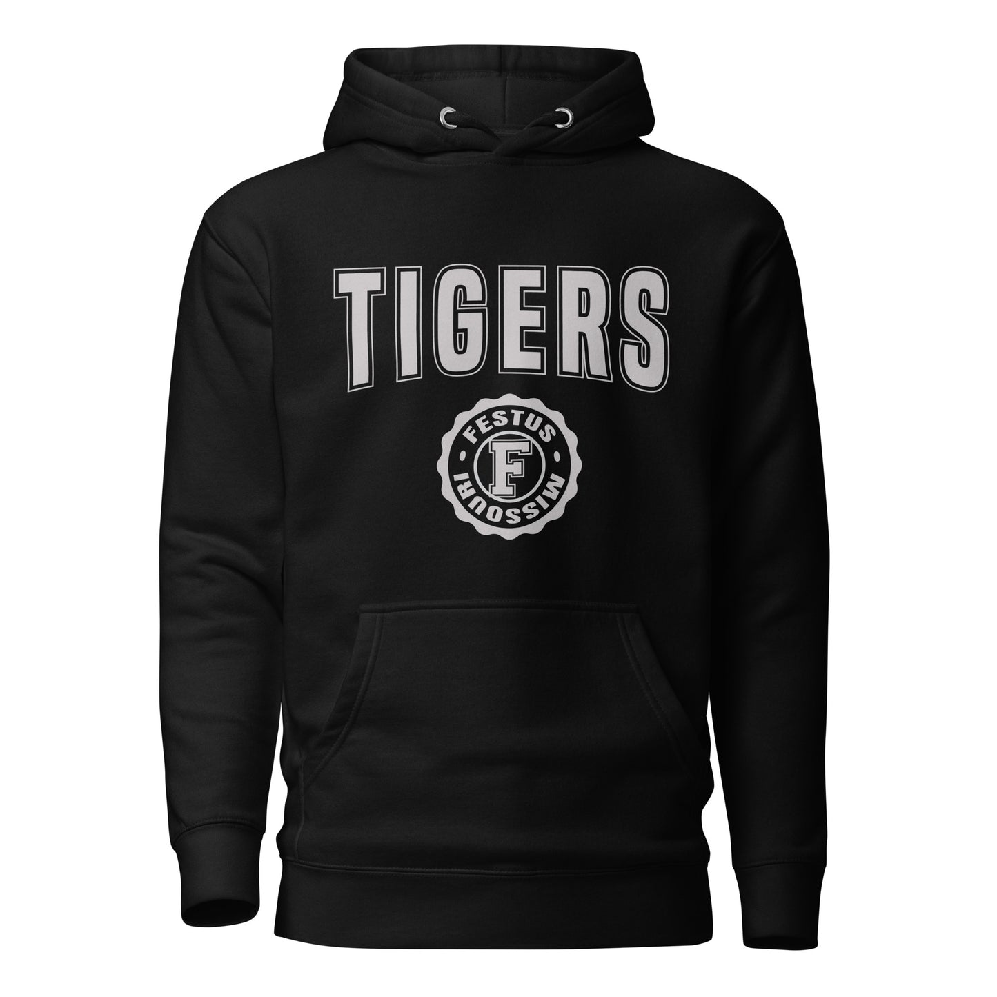 Tiger Badge - Adult Unisex Hoodie