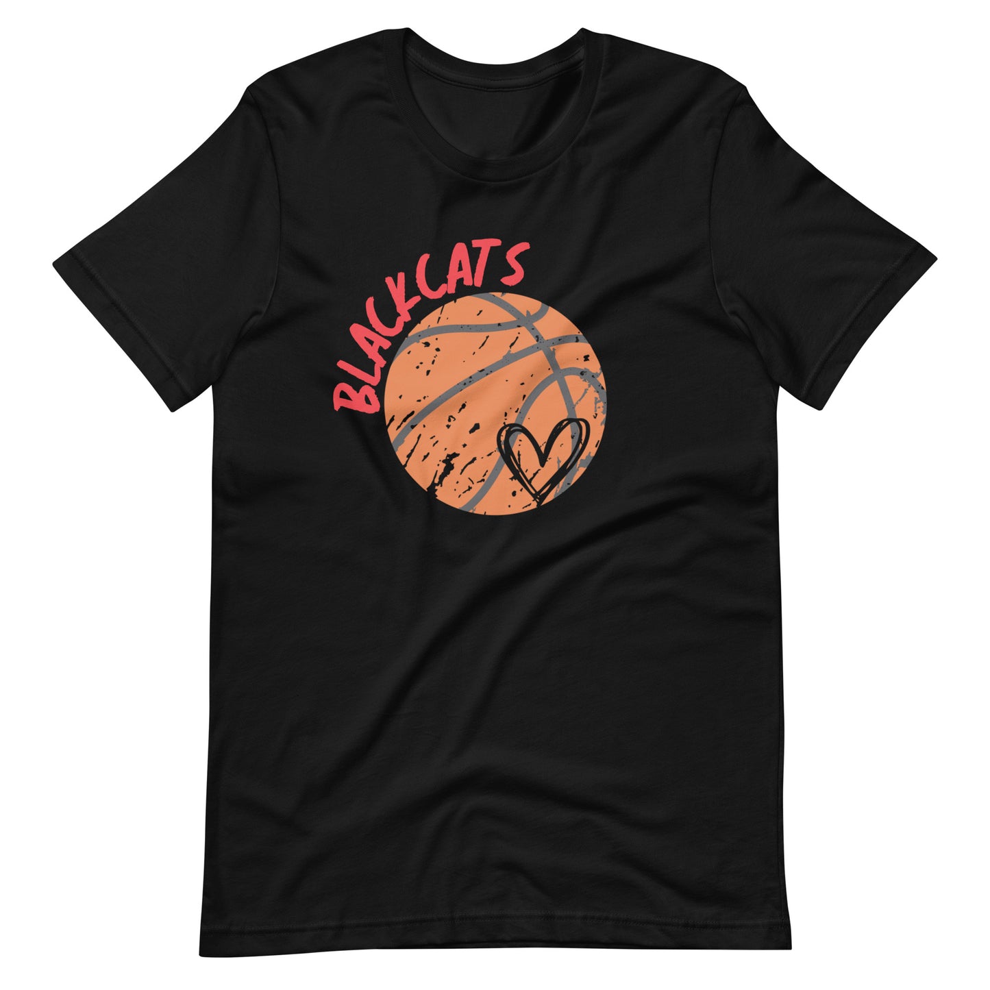 Blackcats Basketball - Adult Tee